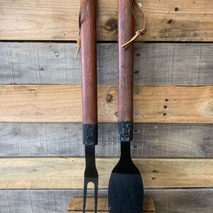Set of 2 Vintage Ekco Grilling Fork and Spatula
